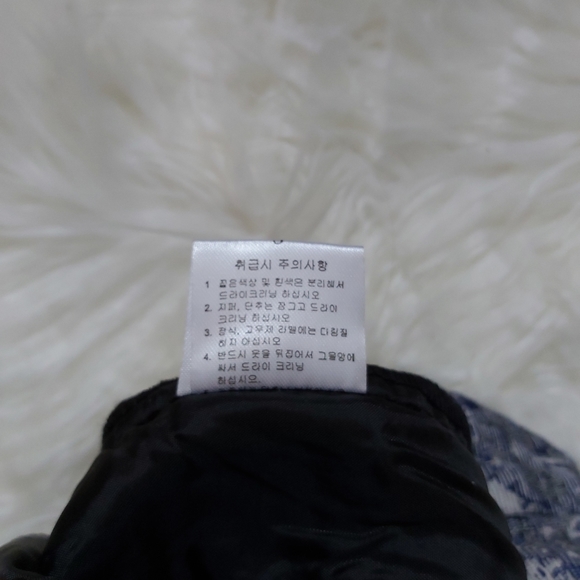 Floral OASAP upholstery fabric blue shorts - Picture 7 of 9